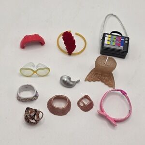 LOL Surprise Doll Accessories Lot MGA Clothes Headbands Glasses Purse Lot